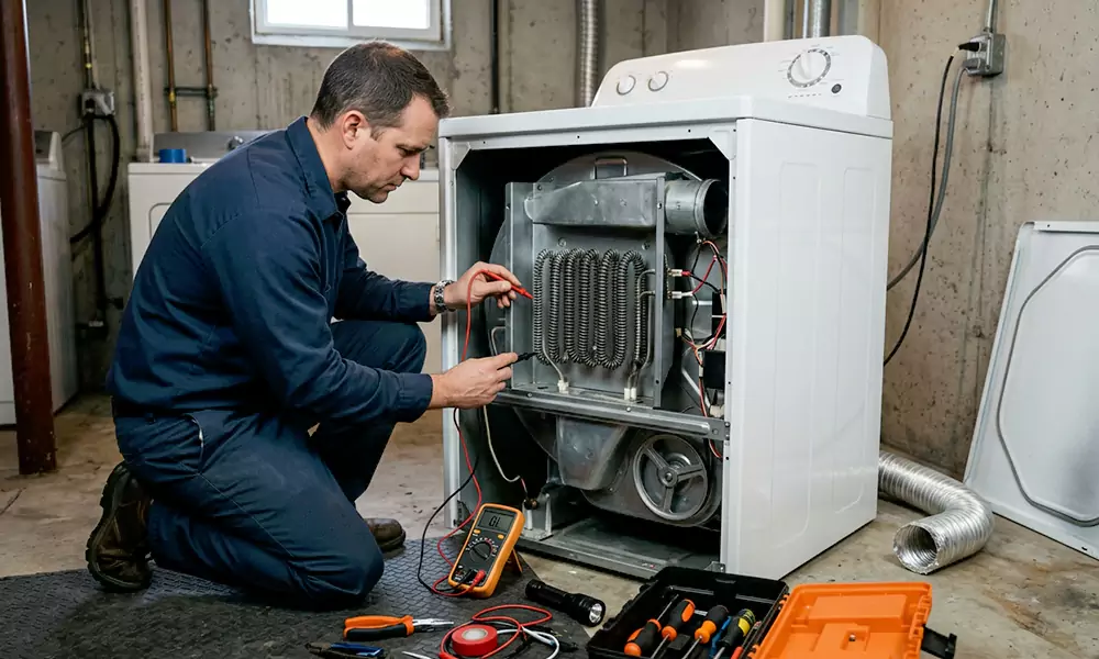 Dryer Not Heating Repair in Chelsea, MA